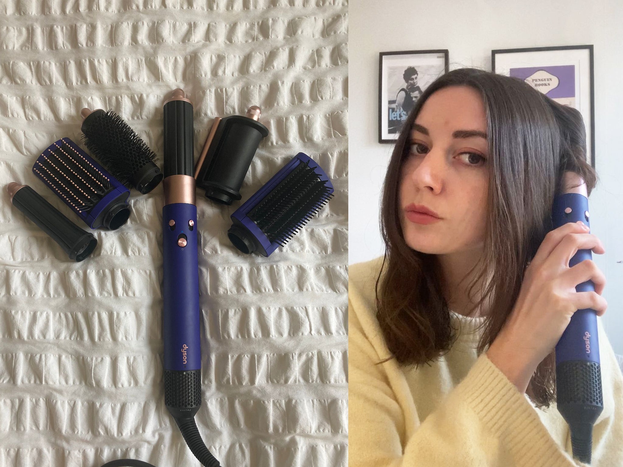 Dyson new hair outlet dryer curler